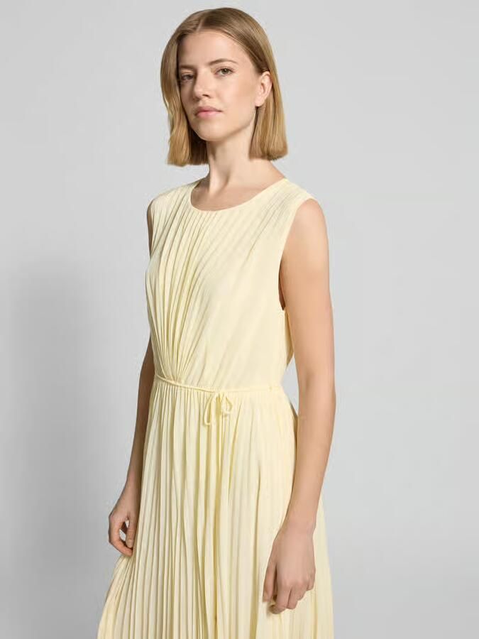 S.Oliver BLACK LABEL regular fit jurk met plissés