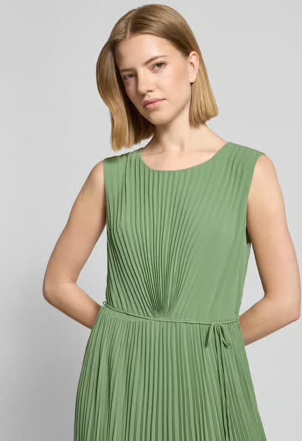 S.Oliver BLACK LABEL regular fit jurk met plissés