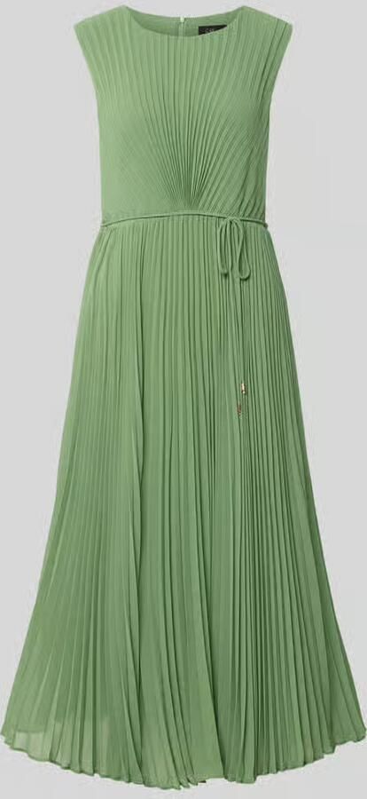 S.Oliver BLACK LABEL regular fit jurk met plissés - Foto 2