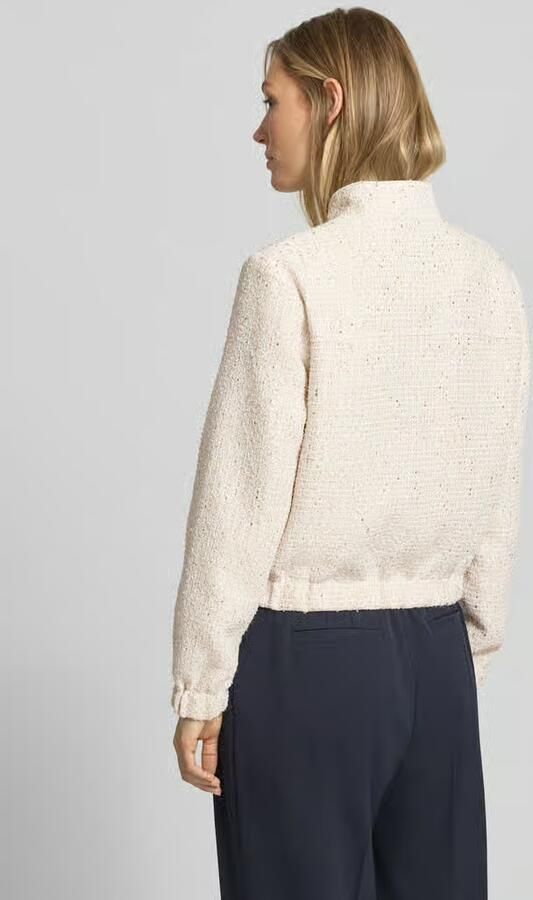 S.Oliver BLACK LABEL regular fit korte blazer met pailletten - Foto 3