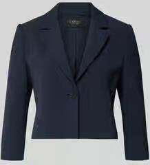 S.Oliver BLACK LABEL regular fit korte blazer met reverskraag