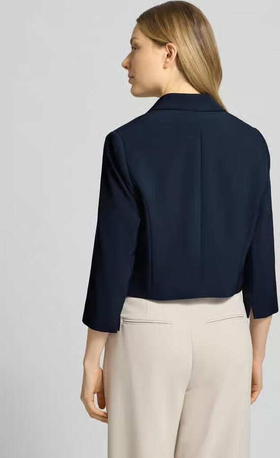 S.Oliver BLACK LABEL regular fit korte blazer met reverskraag - Foto 2