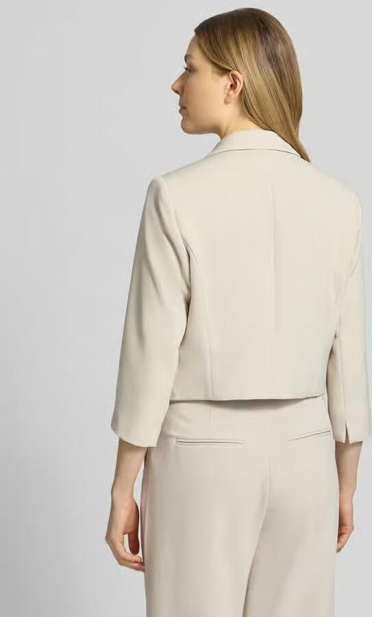 S.Oliver BLACK LABEL regular fit korte blazer met reverskraag