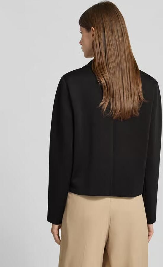 S.Oliver BLACK LABEL Regular fit korte blazer met stretch