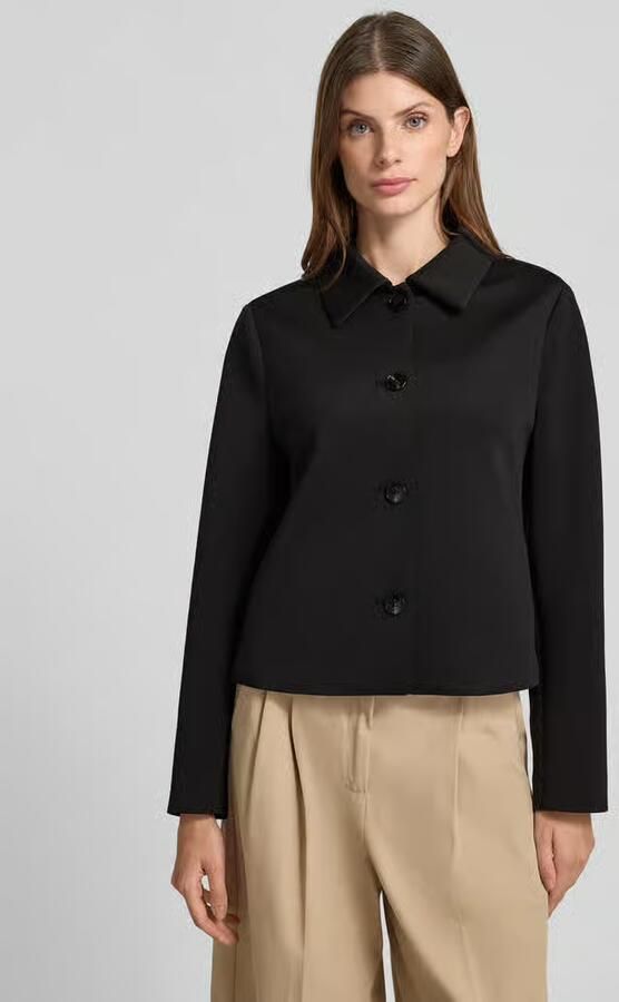 S.Oliver BLACK LABEL Regular fit korte blazer met stretch - Foto 2