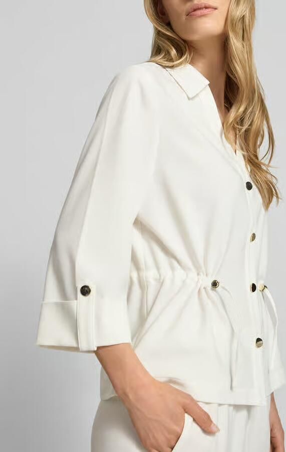 S.Oliver BLACK LABEL regular fit korte blazer met viscose - Foto 4