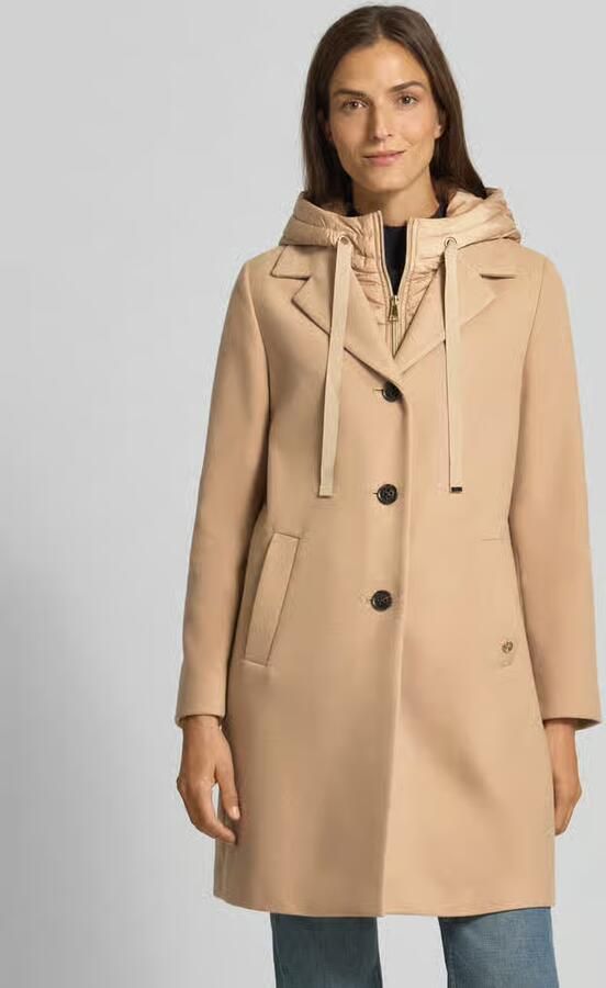 S.Oliver BLACK LABEL Regular fit lange jas met viscose - Foto 2