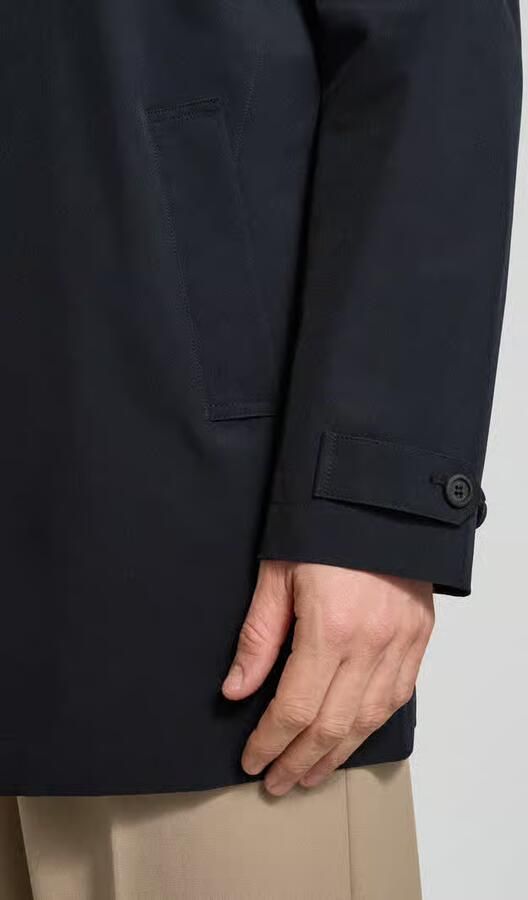 S.Oliver BLACK LABEL Regular fit lange jas met waterafstotende functie en opstaande kraag - Foto 2