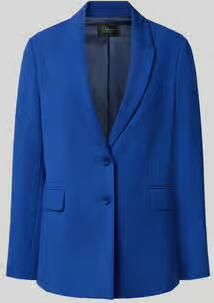 S.Oliver BLACK LABEL Regular fit longblazer van viscosemix