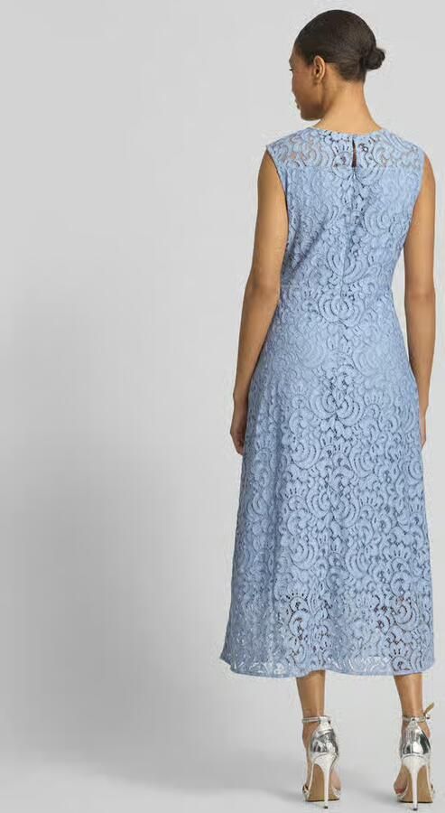 S.Oliver BLACK LABEL regular fit midi-jurk met katoen