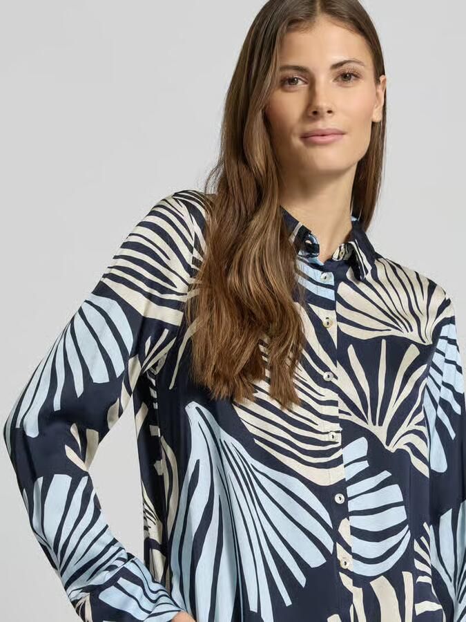 S.Oliver BLACK LABEL Regular fit overhemdblouse van pure viscose - Foto 2
