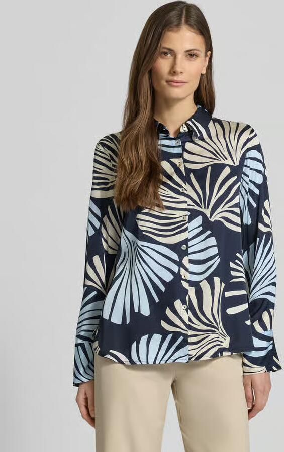 S.Oliver BLACK LABEL Regular fit overhemdblouse van pure viscose - Foto 2