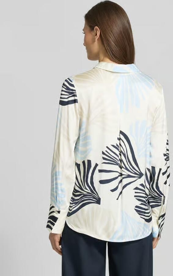 S.Oliver BLACK LABEL Regular fit overhemdblouse van pure viscose - Foto 4