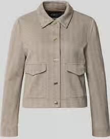 S.Oliver BLACK LABEL Regular fit overhemdjack met viscose