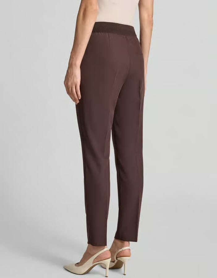 S.Oliver BLACK LABEL Regular fit pantalon met elastische band