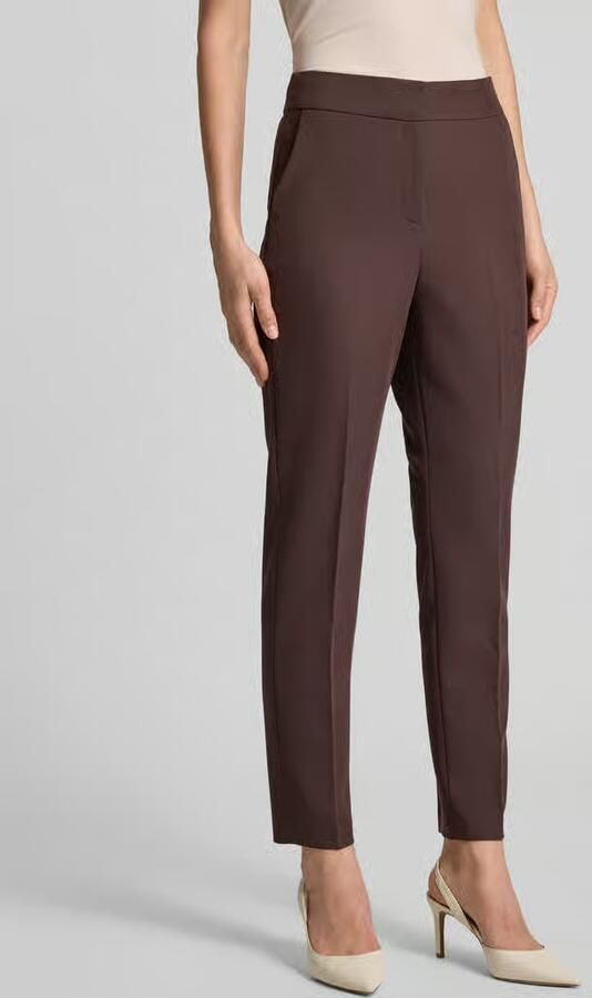 S.Oliver BLACK LABEL Regular fit pantalon met elastische band - Foto 3