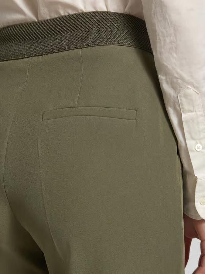 S.Oliver BLACK LABEL Regular fit pantalon met elastische bandinzet - Foto 2