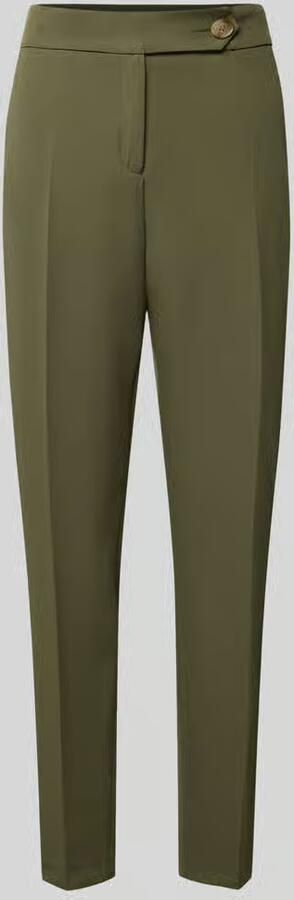 S.Oliver BLACK LABEL Regular fit pantalon met elastische bandinzet