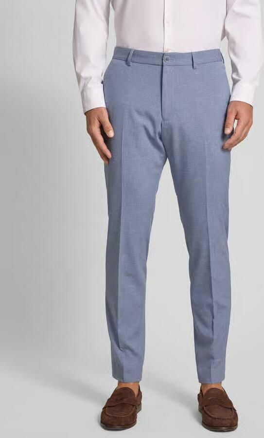 S.Oliver BLACK LABEL Regular fit pantalon met fijne geweven structuur - Foto 2