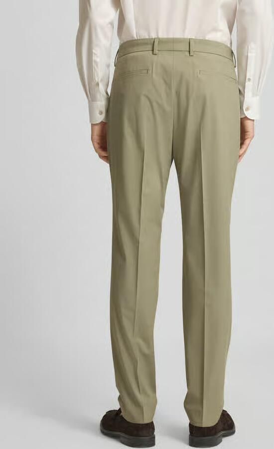S.Oliver BLACK LABEL Regular fit pantalon met fijne geweven structuur