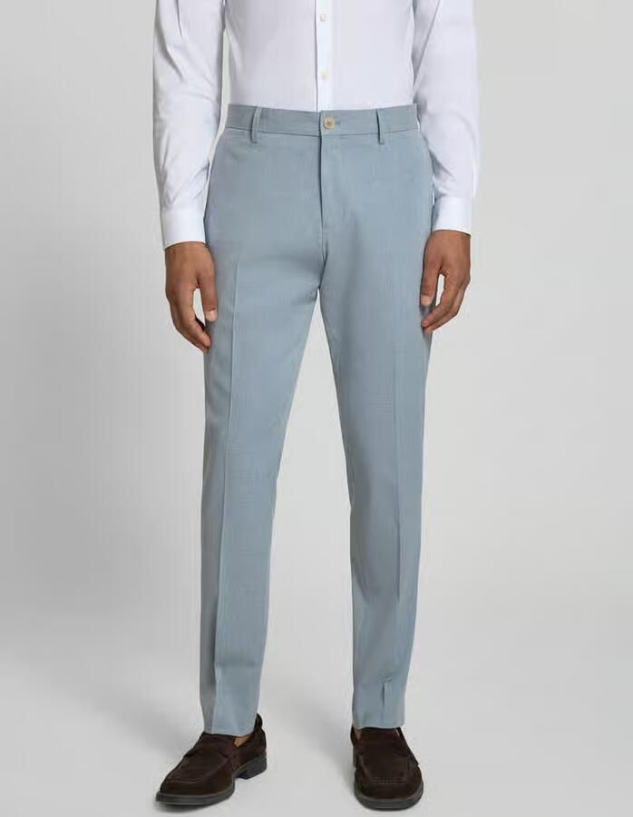 S.Oliver BLACK LABEL regular fit pantalon met katoen viscose en linnen - Foto 2