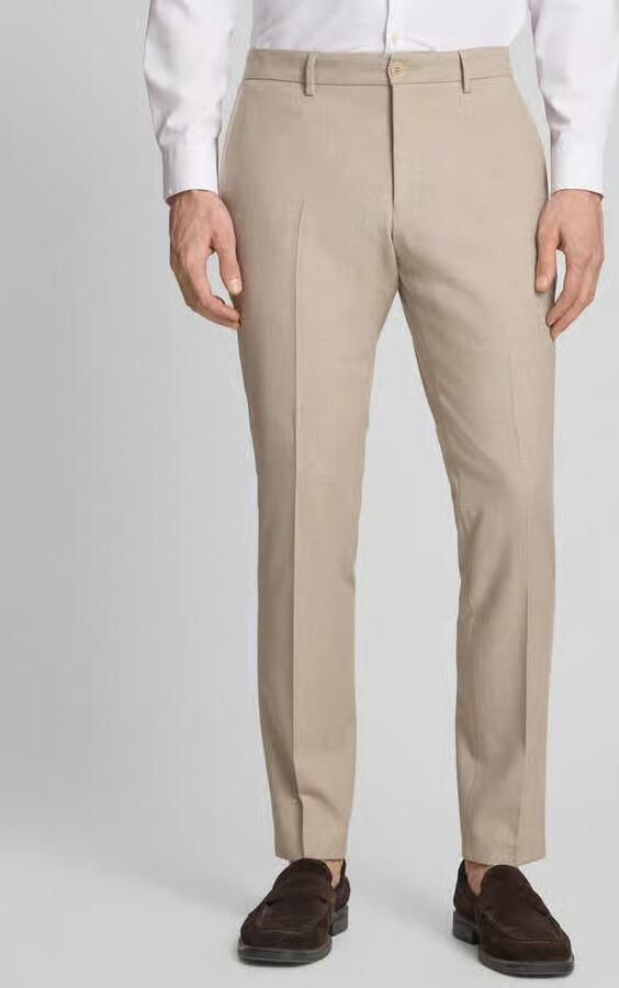 S.Oliver BLACK LABEL regular fit pantalon met linnen - Foto 3