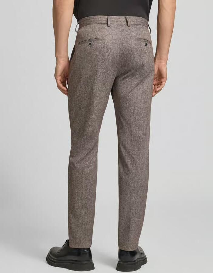 S.Oliver BLACK LABEL Regular fit pantalon met mix van katoen en lyocell model 'Jogg' - Foto 5
