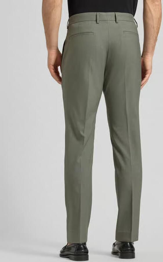 S.Oliver BLACK LABEL regular fit pantalon met viscose en met wol - Foto 3