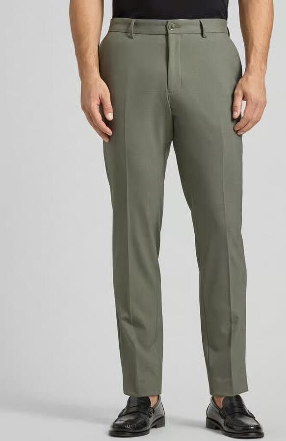 S.Oliver BLACK LABEL regular fit pantalon met viscose en met wol - Foto 2