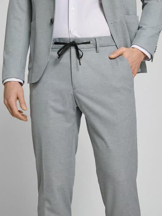 S.Oliver BLACK LABEL Regular fit pantalon met viscose - Foto 2