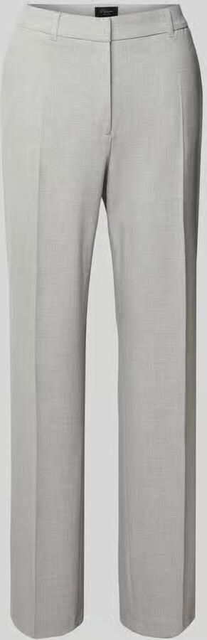 S.Oliver BLACK LABEL Regular fit pantalon met viscose - Foto 5