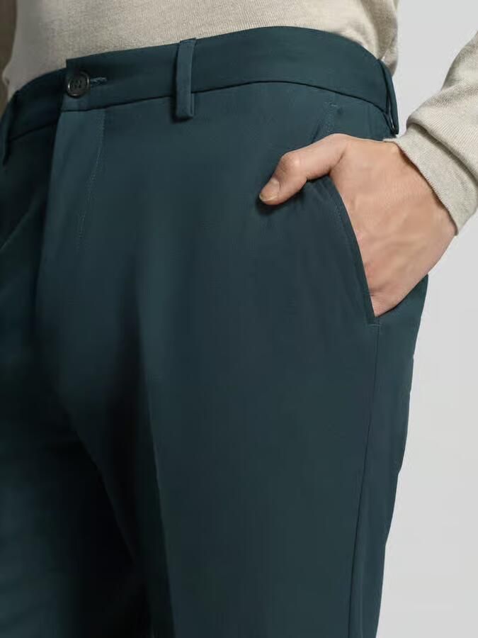 S.Oliver BLACK LABEL Regular fit pantalon met viscose - Foto 2