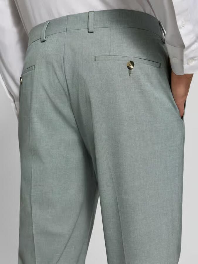 S.Oliver BLACK LABEL Pantalon in koningsblauw met persplooien model 'Opure'