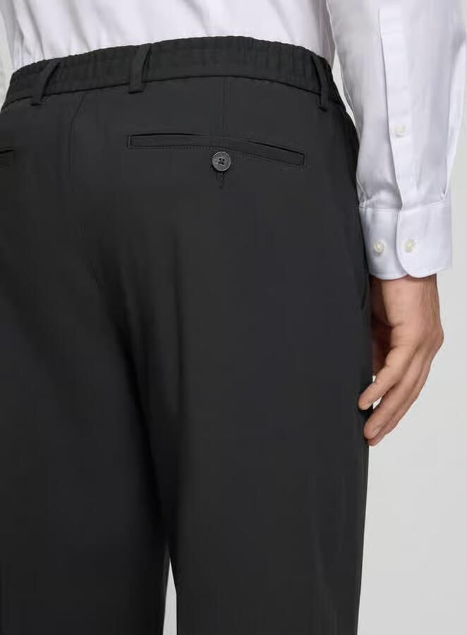 S.Oliver BLACK LABEL regular fit pantalon met viscose