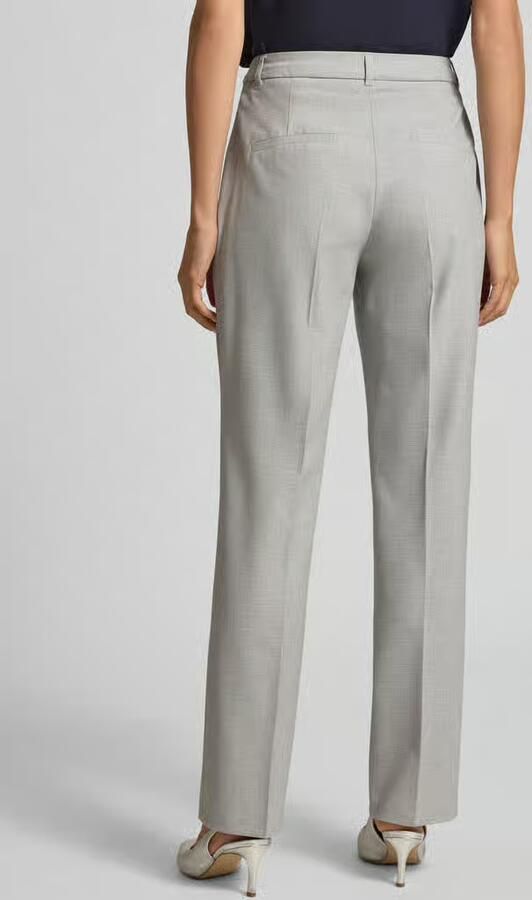 S.Oliver BLACK LABEL Regular fit pantalon met viscose - Foto 4
