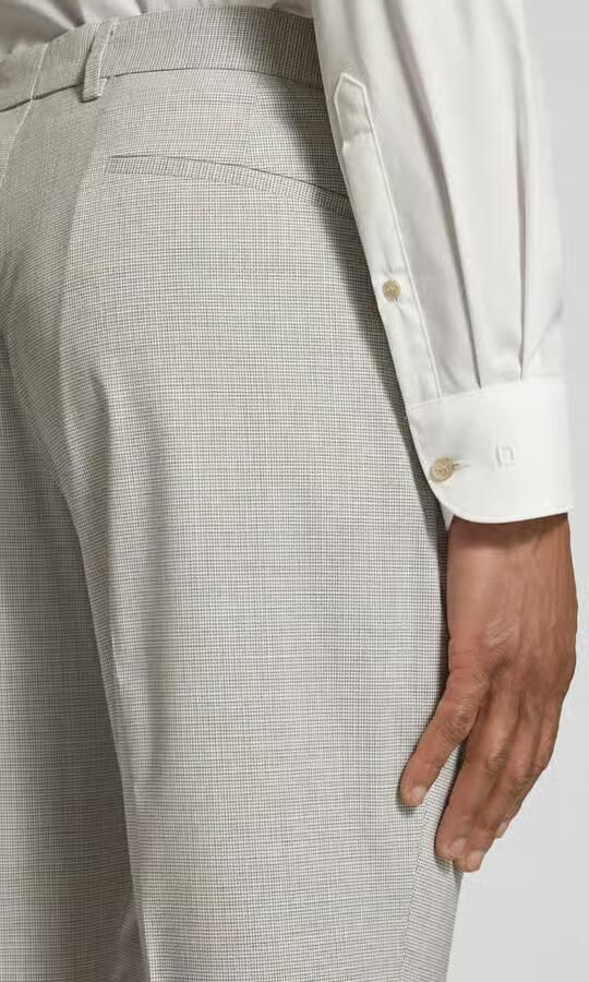 S.Oliver BLACK LABEL Regular fit pantalon van viscosemix met fijne geweven structuur - Foto 3
