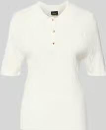 S.Oliver BLACK LABEL regular fit poloshirt van viscosemix