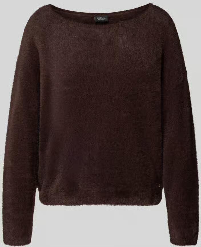 S.Oliver BLACK LABEL Regular fit pullover met viscose - Foto 3