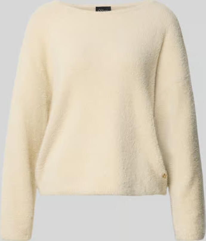 S.Oliver BLACK LABEL Regular fit pullover met viscose