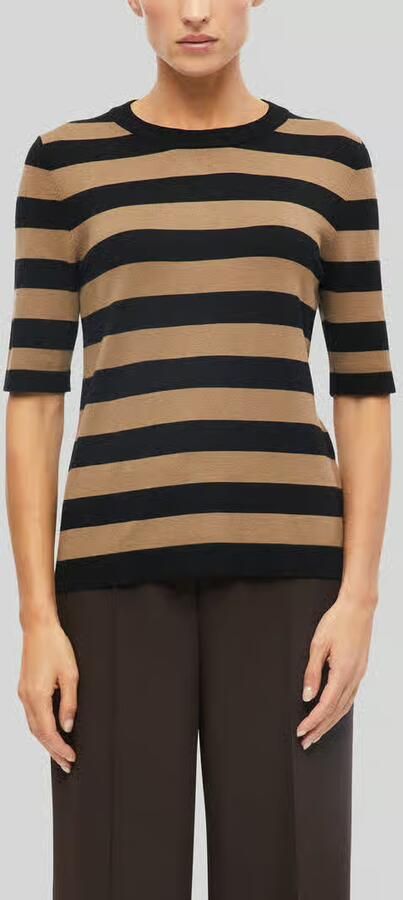 S.Oliver BLACK LABEL Regular fit pullover van viscosemix - Foto 5