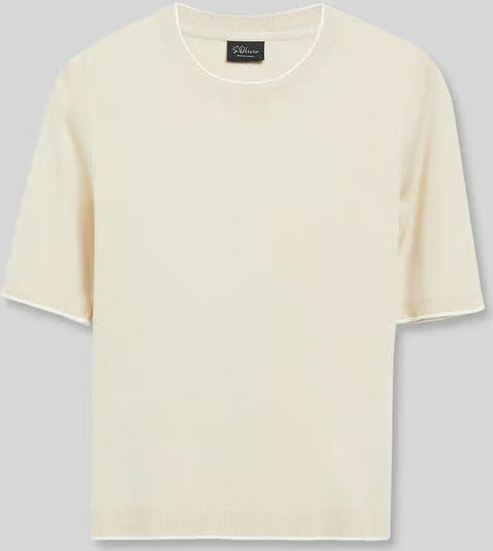 S.Oliver BLACK LABEL Regular fit pullover van viscosemix