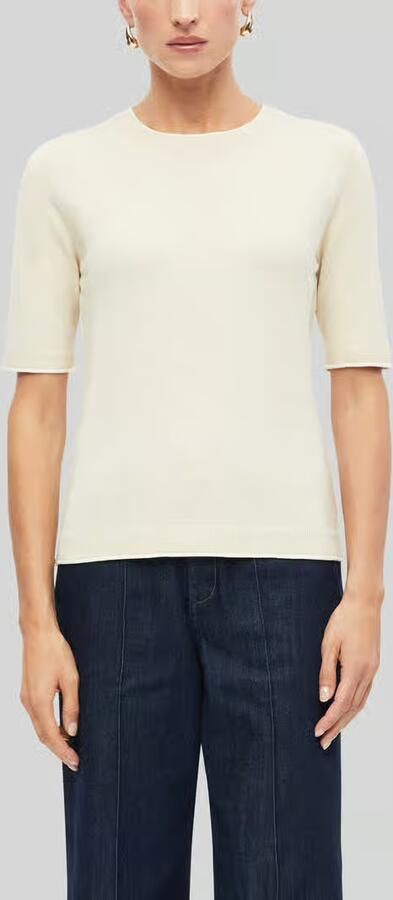 S.Oliver BLACK LABEL Regular fit pullover van viscosemix - Foto 3