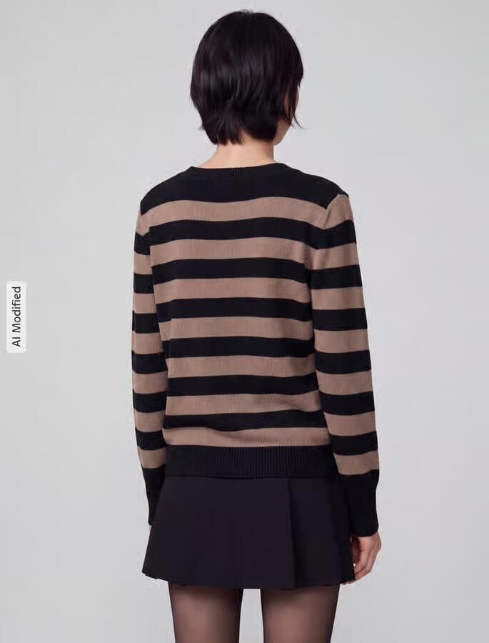 S.Oliver BLACK LABEL Regular fit pullover van viscosemix - Foto 2