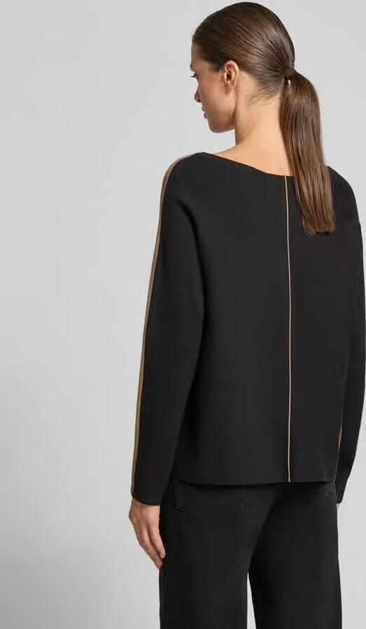S.Oliver BLACK LABEL Regular fit pullover van viscosemix - Foto 6