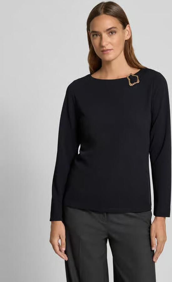 S.Oliver BLACK LABEL Regular fit shirt met 3 4-mouwen - Foto 2