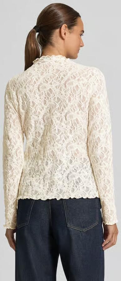 S.Oliver BLACK LABEL Regular fit shirt met lange mouwen met all-over motief - Foto 3