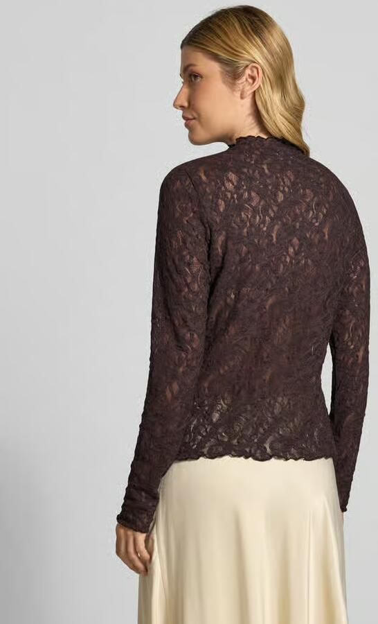 S.Oliver BLACK LABEL Regular fit shirt met lange mouwen met all-over motief - Foto 3