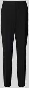 S.Oliver BLACK LABEL Regular fit smalle broek met persplooien