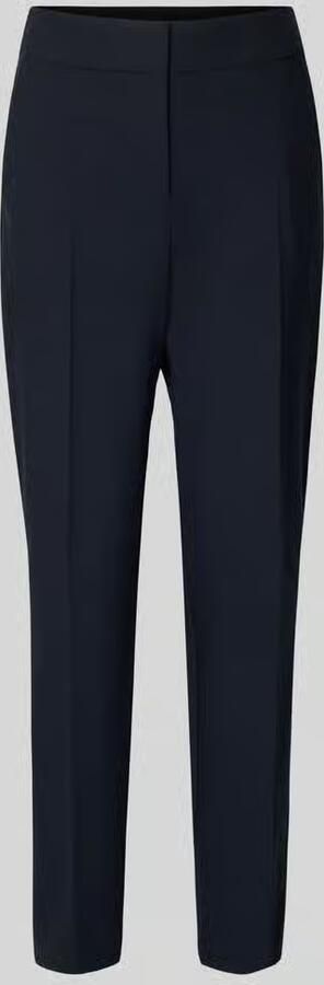 S.Oliver BLACK LABEL Regular fit smalle broek met persplooien