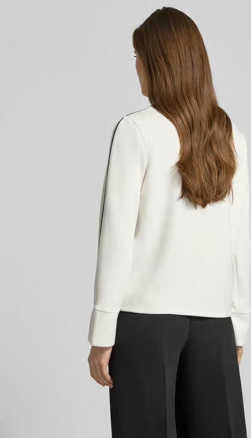 S.Oliver BLACK LABEL Regular fit sweatshirt met contrasterende naden - Foto 6